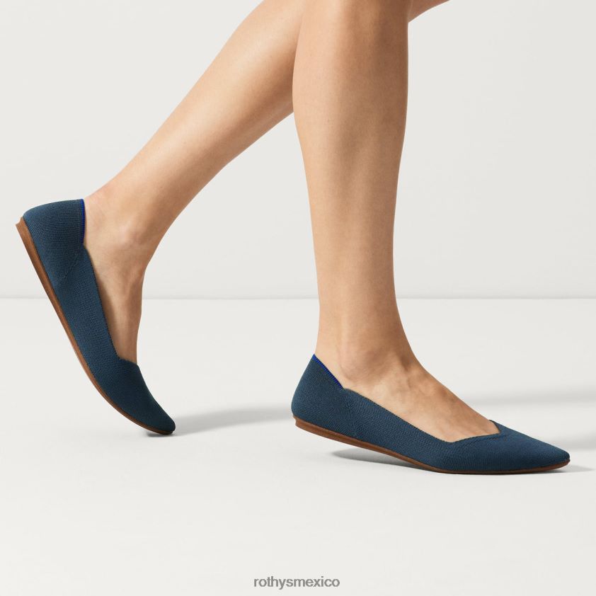 mujer Rothy's Armada el punto zapato PVF0L020