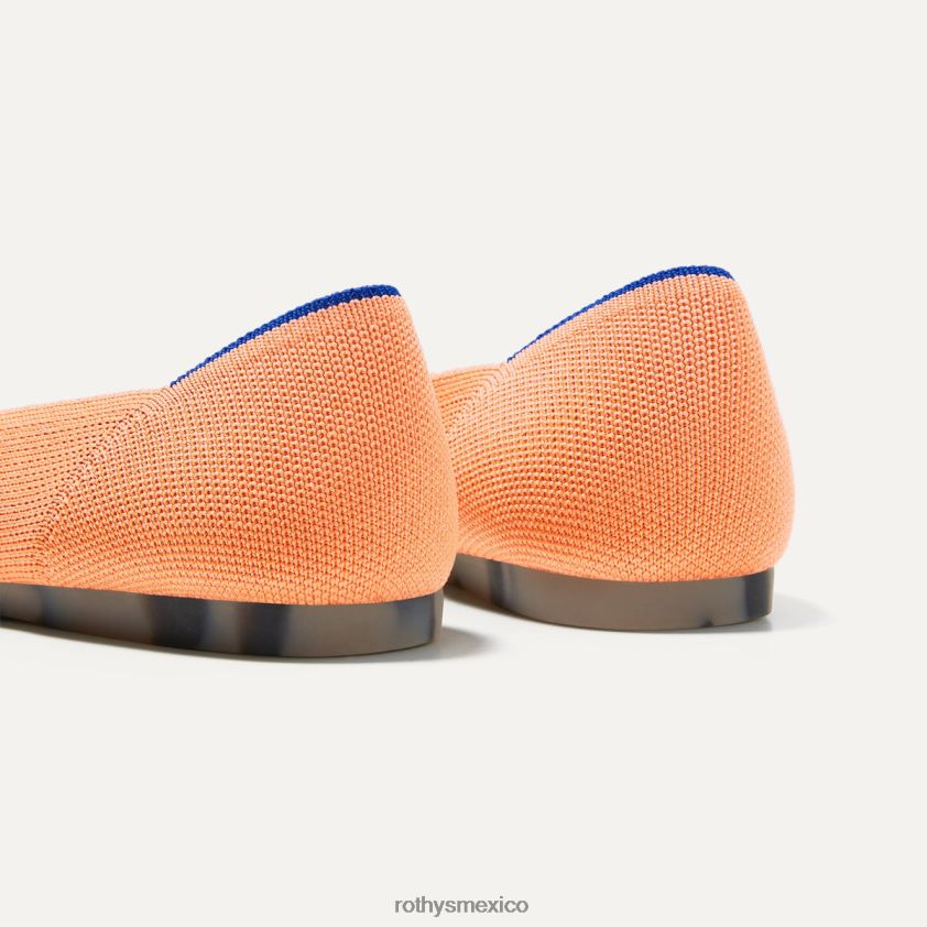 mujer Rothy's Mandarina el punto zapato PVF0L08