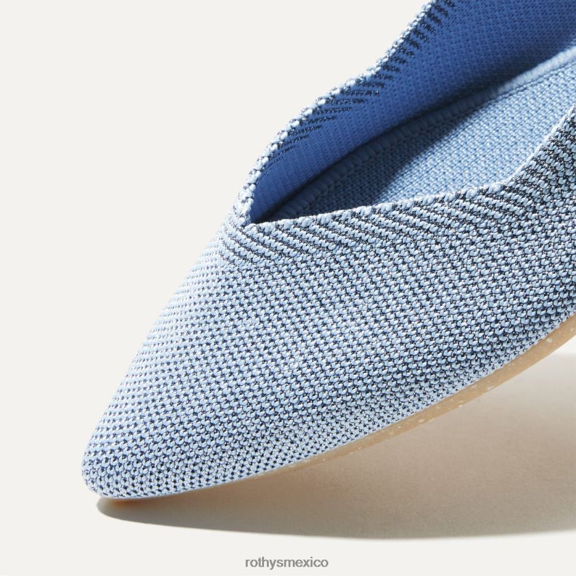 mujer Rothy's algo azul el punto zapato PVF0L036