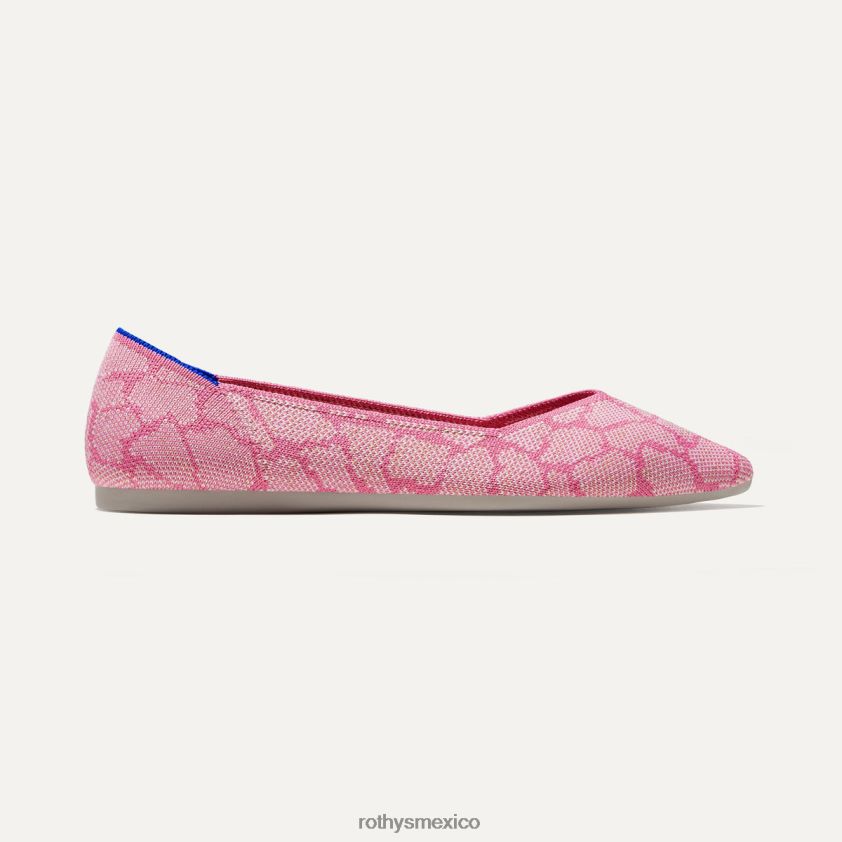 mujer Rothy's cuarzo rosa el punto zapato PVF0L07