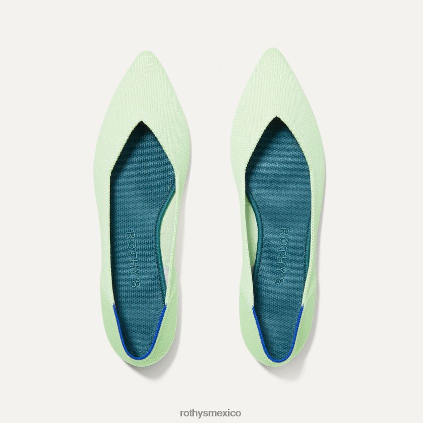 mujer Rothy's manzana acida el punto zapato PVF0L023