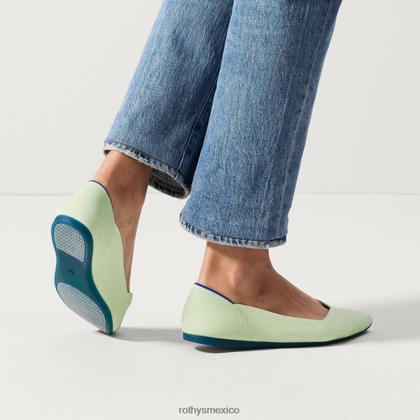 mujer Rothy's manzana acida el punto zapato PVF0L023