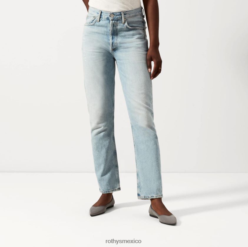 mujer Rothy's nube gris ojo de perdiz el punto zapato PVF0L019