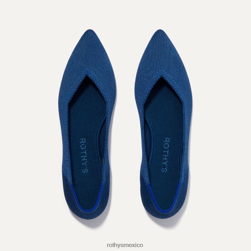 mujer Rothy's océano profundo el punto zapato PVF0L021