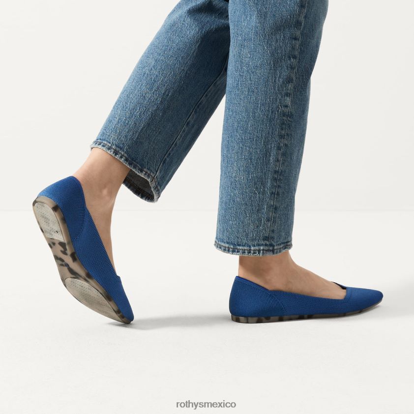 mujer Rothy's océano profundo el punto zapato PVF0L021
