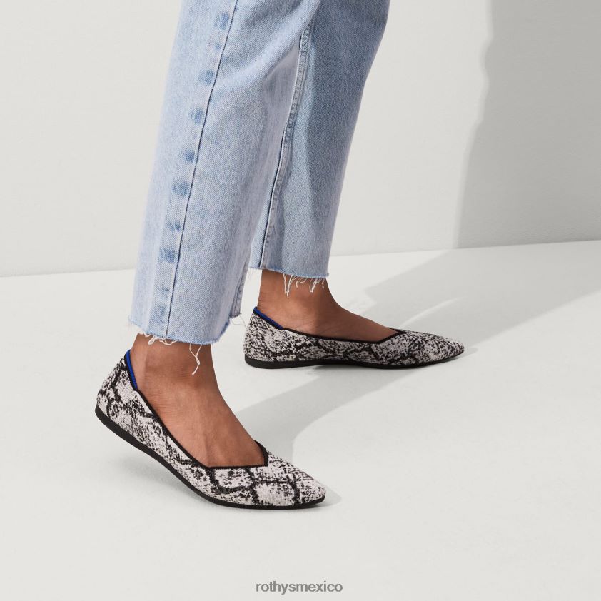 mujer Rothy's pitón el punto zapato PVF0L015