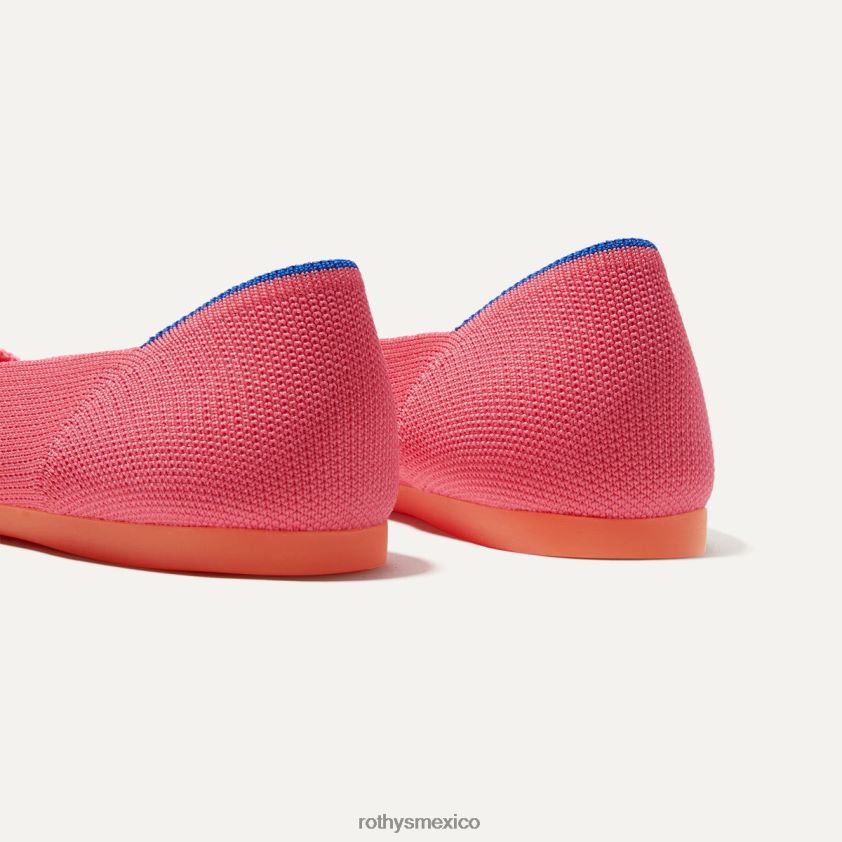 mujer Rothy's ponche tropical el punto zapato PVF0L035