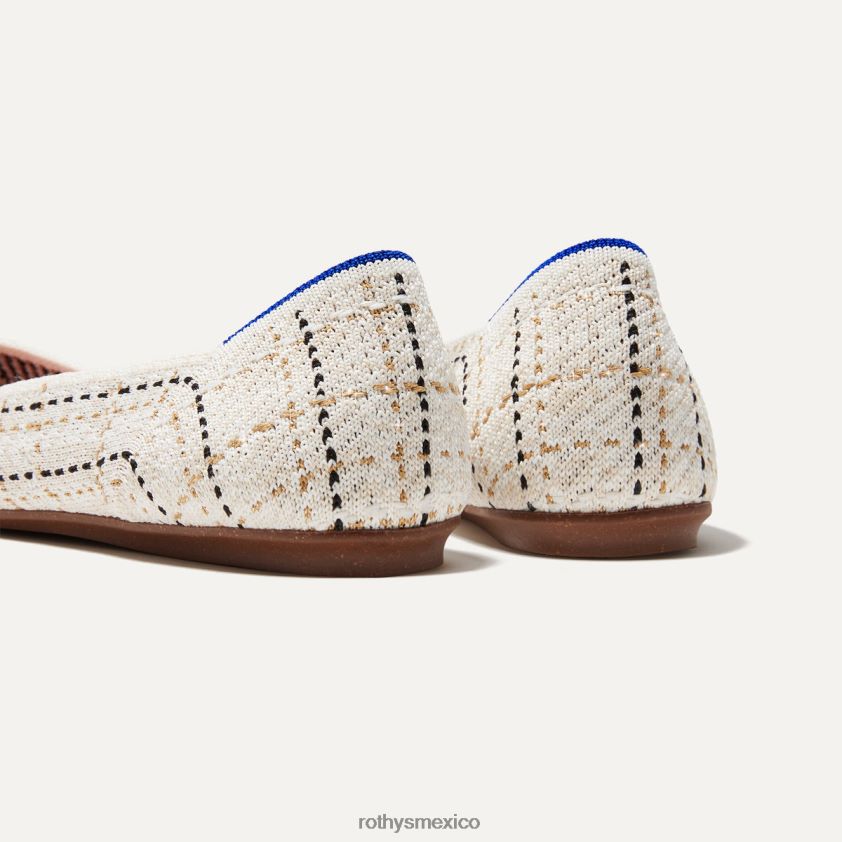 mujer Rothy's tweed luz de luna el punto zapato PVF0L030