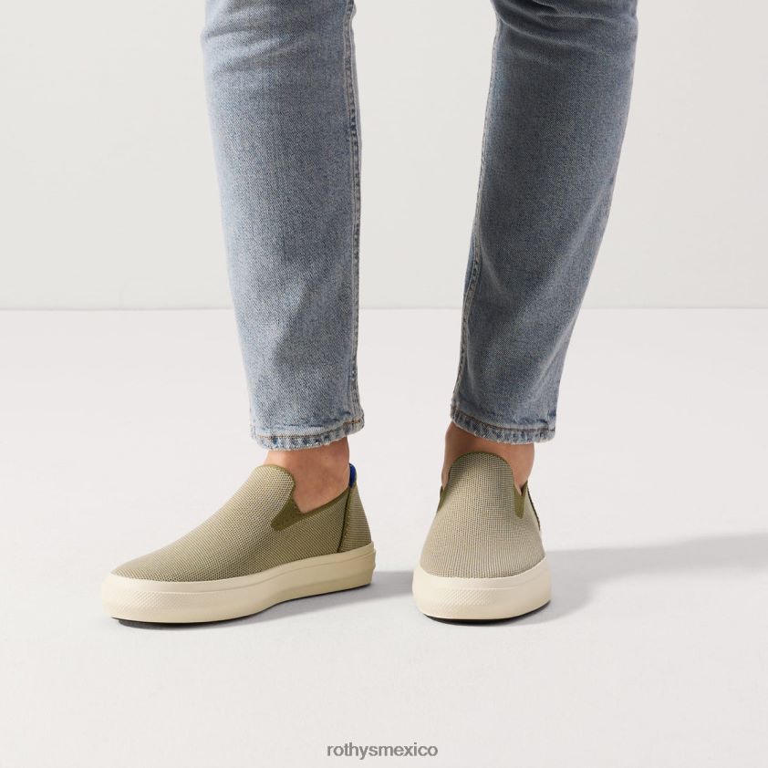 mujer Rothy's aceituna zapatillas sin cordones de la ciudad zapato PVF0L0141