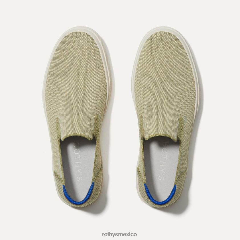 mujer Rothy's aceituna zapatillas sin cordones de la ciudad zapato PVF0L0141