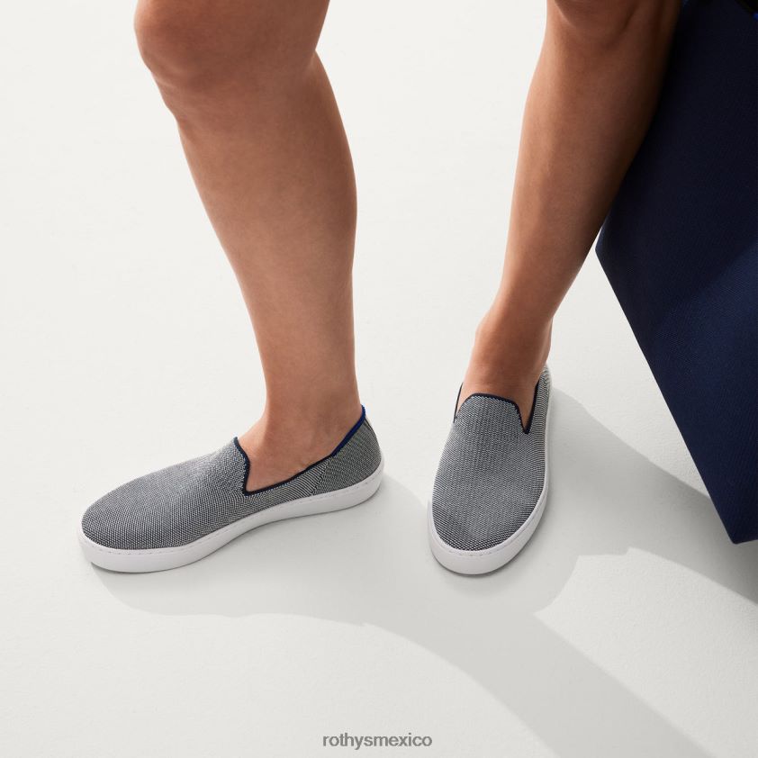 mujer Rothy's ancla la zapatilla sin cordones original zapato PVF0L0135