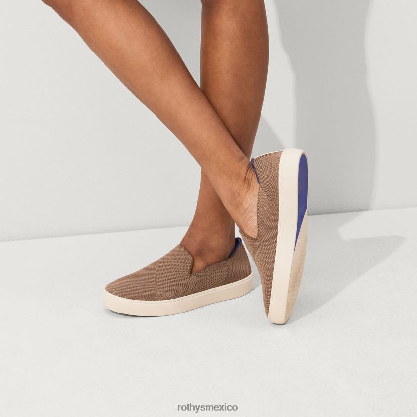 mujer Rothy's latté la zapatilla sin cordones original zapato PVF0L0130