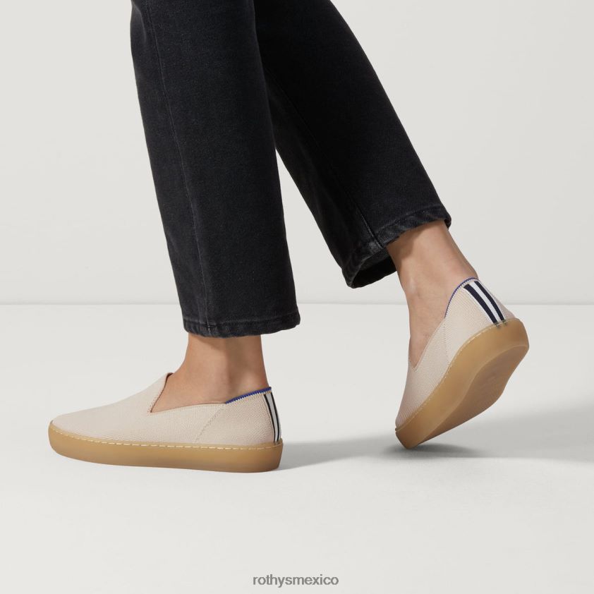 mujer Rothy's vaina de vainilla la zapatilla sin cordones original zapato PVF0L0131