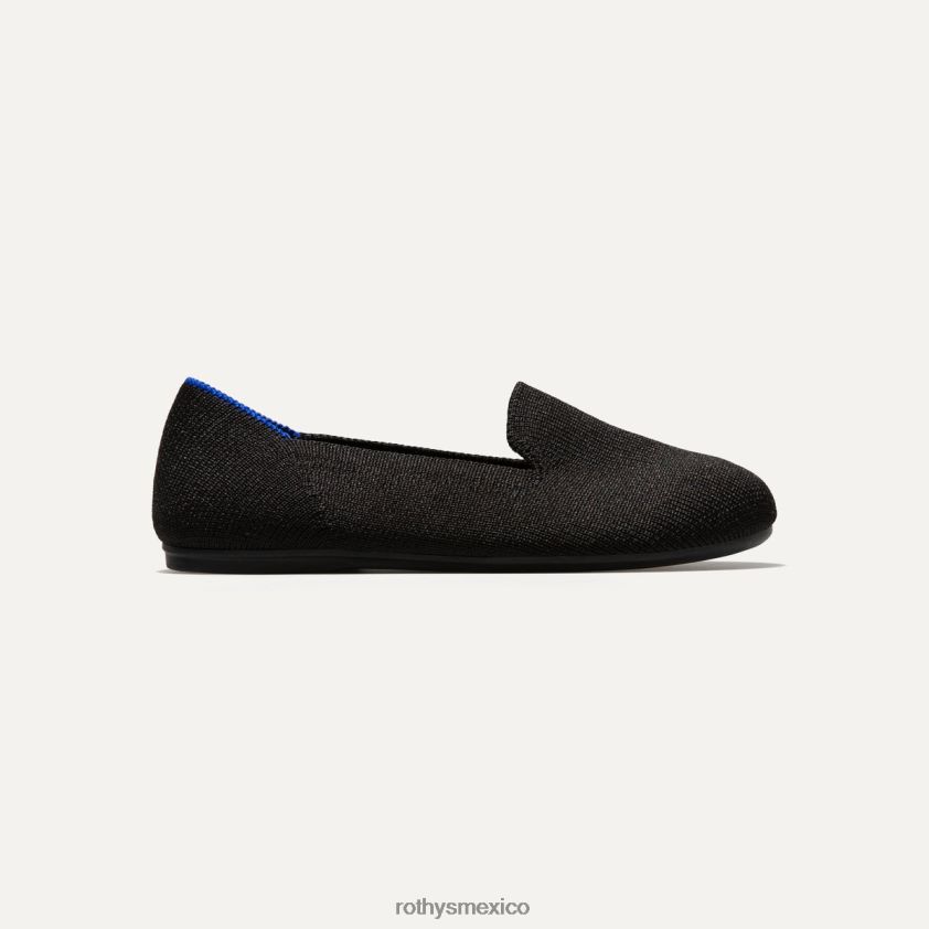 niño Rothy's negro sólido mocasín zapato PVF0L0328