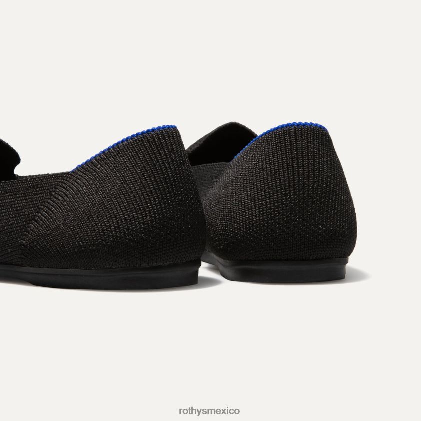 niño Rothy's negro sólido mocasín zapato PVF0L0328