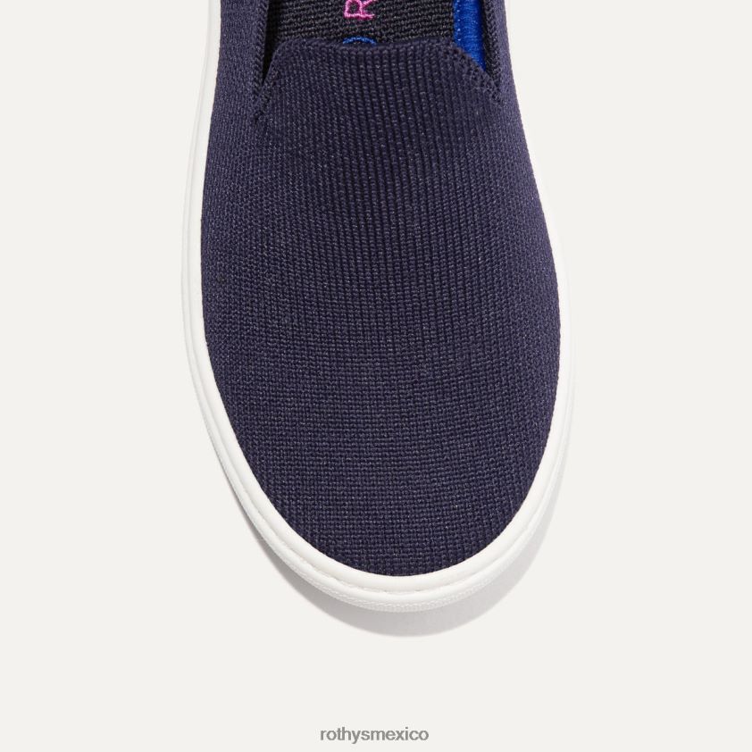 niño Rothy's Marina de guerra profunda zapatilla de deporte zapato PVF0L0330