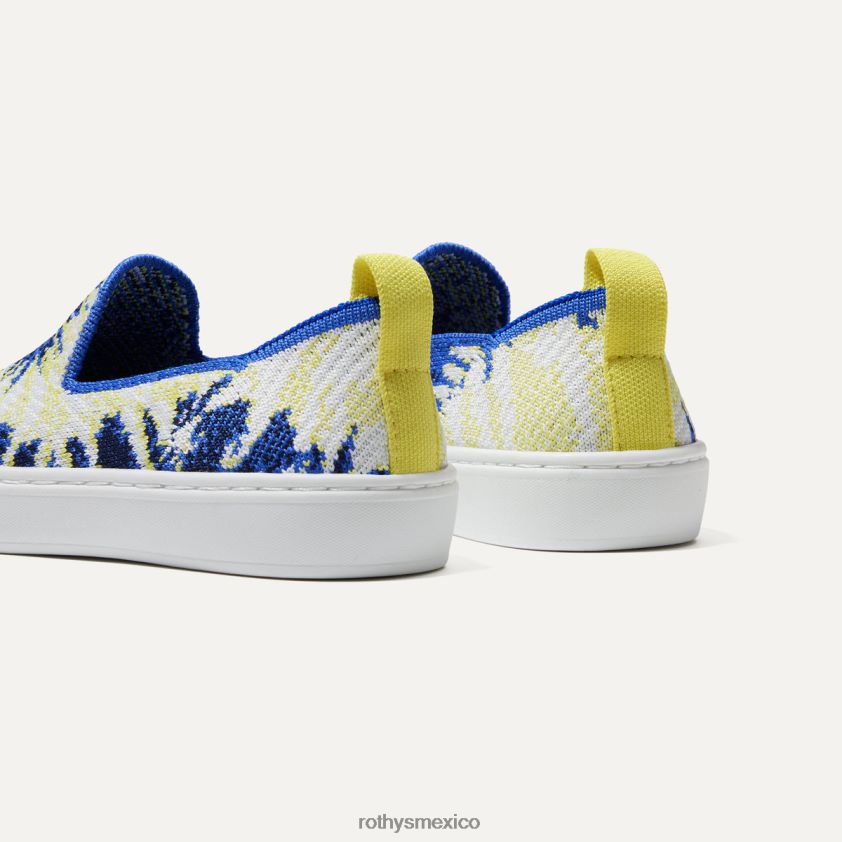 niño Rothy's estallido azul zapatilla de deporte zapato PVF0L0320
