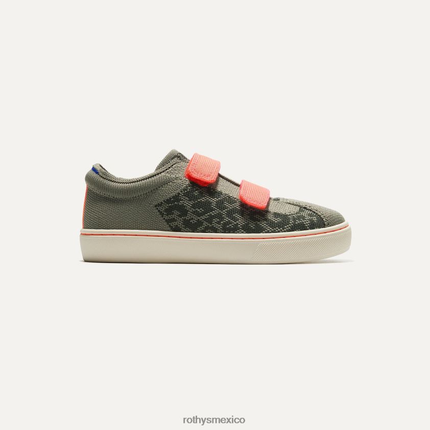 niño Rothy's gato de selva zapatilla con correa zapato PVF0L0325
