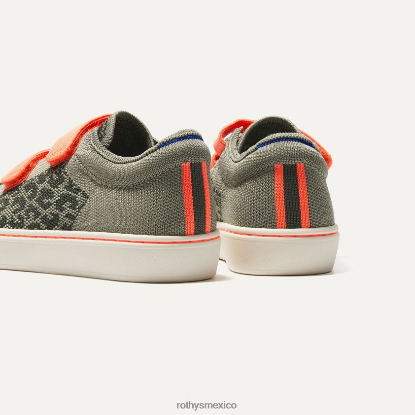 niño Rothy's gato de selva zapatilla con correa zapato PVF0L0325