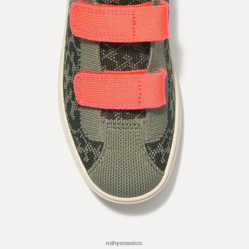 niño Rothy's gato de selva zapatilla con correa zapato PVF0L0325