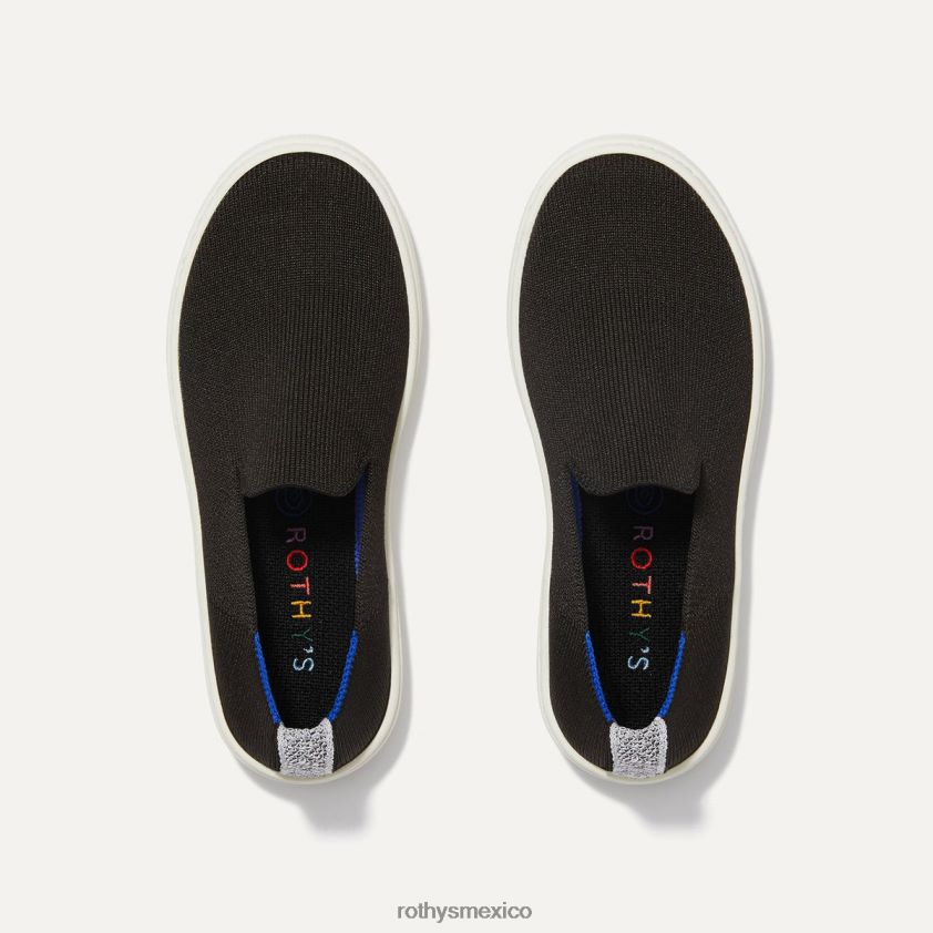 niño Rothy's negro zapatilla de deporte zapato PVF0L0329