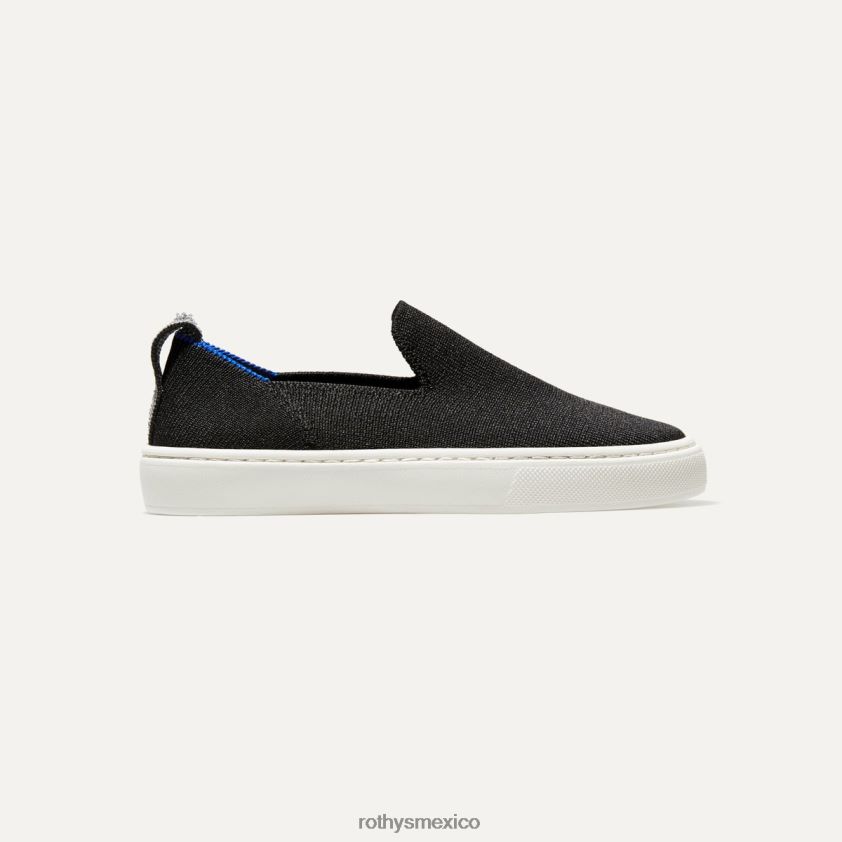 niño Rothy's negro zapatilla de deporte zapato PVF0L0329